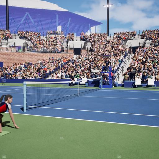 Grandstand at the Billy Jean King Tennis Center - Section 6 Seat View