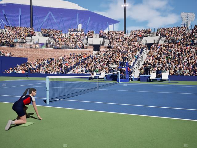 Grandstand at the Billy Jean King Tennis Center - Section 6 Seat View