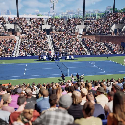 Grandstand at the Billy Jean King Tennis Center - Section 7 A Seat View