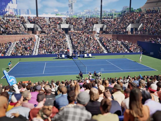 Grandstand at the Billy Jean King Tennis Center - Section 7 A Seat View