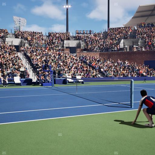 Grandstand at the Billy Jean King Tennis Center - Section 7 Seat View