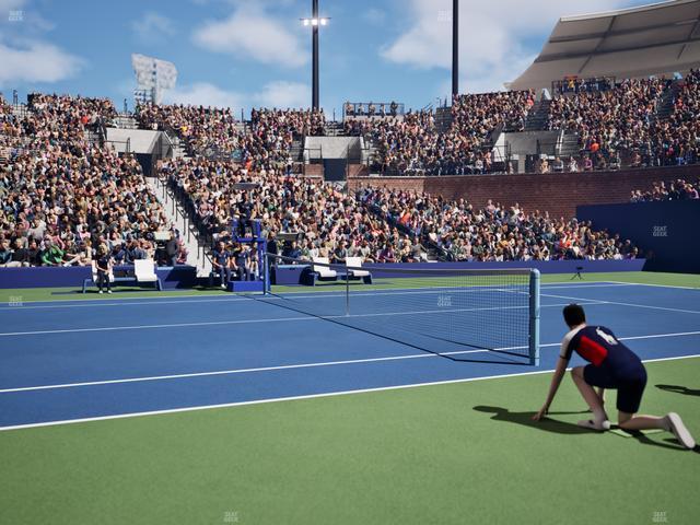 Grandstand at the Billy Jean King Tennis Center - Section 7 Seat View