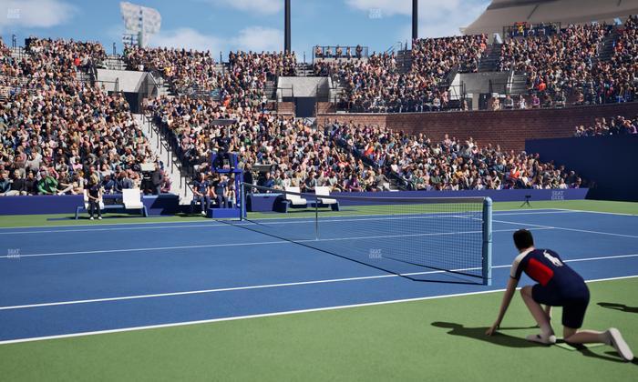 Grandstand at the Billy Jean King Tennis Center - Section 7 Seat View