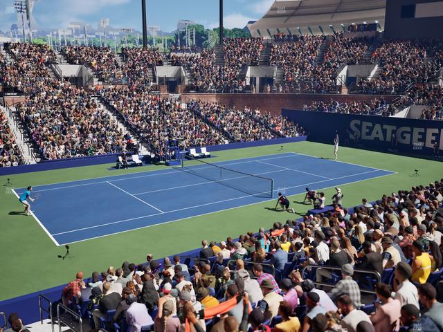 Grandstand at the Billy Jean King Tennis Center - Section 8 A Seat View