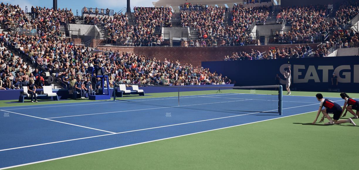 Grandstand at the Billy Jean King Tennis Center - Section 8 Seat View