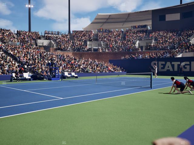 Grandstand at the Billy Jean King Tennis Center - Section 8 Seat View