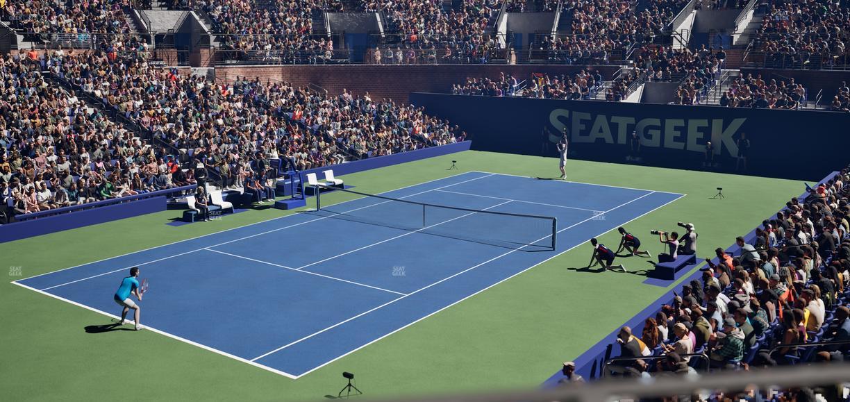 Grandstand at the Billy Jean King Tennis Center - Section 9 A Seat View