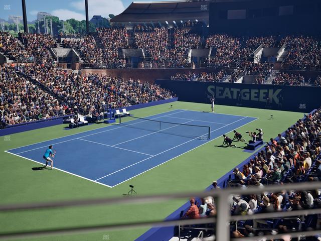 Grandstand at the Billy Jean King Tennis Center - Section 9 A Seat View