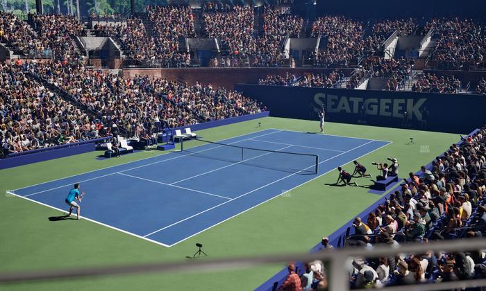 Grandstand at the Billy Jean King Tennis Center - Section 9 A Seat View