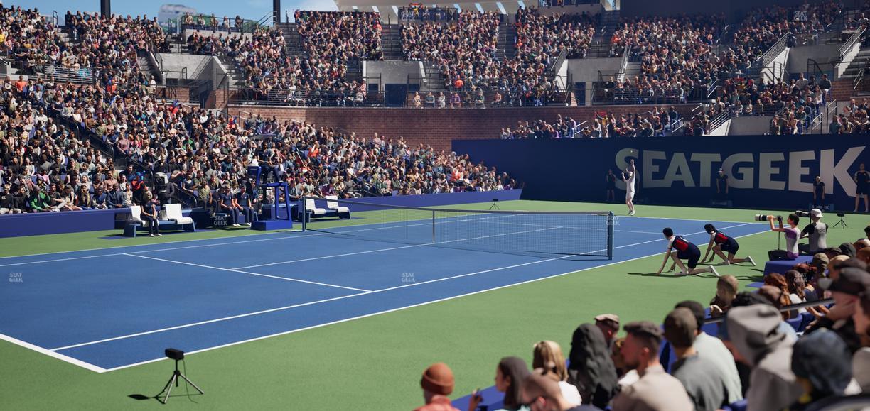 Grandstand at the Billy Jean King Tennis Center - Section 9 Seat View
