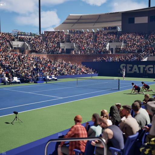 Grandstand at the Billy Jean King Tennis Center - Section 9 Seat View
