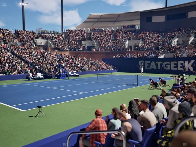 Grandstand at the Billy Jean King Tennis Center - Section 9 Seat View