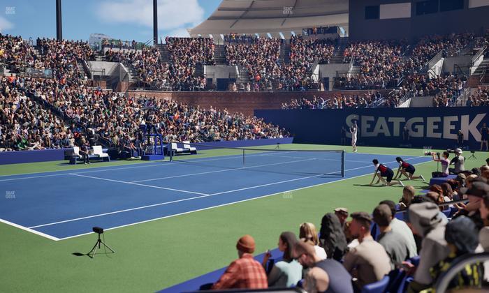Grandstand at the Billy Jean King Tennis Center - Section 9 Seat View