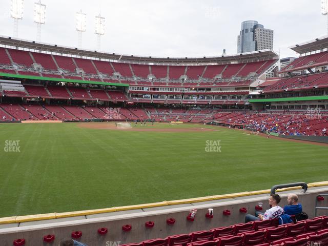 Great American Ball Park - Section 102 Seat View Great American Ball Park - Section 102 Seat View