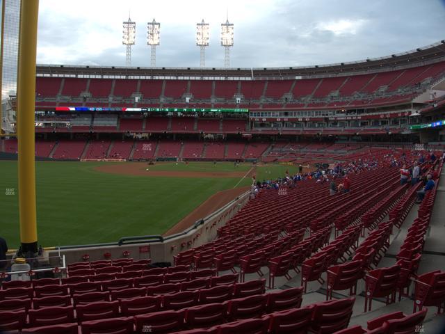 Great American Ball Park - Section 107 Seat View Great American Ball Park - Section 107 Seat View