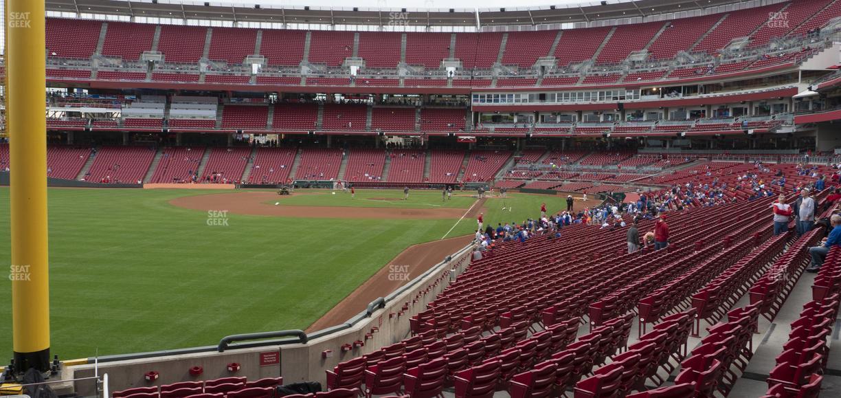 Great American Ball Park - Section 108 Seat View