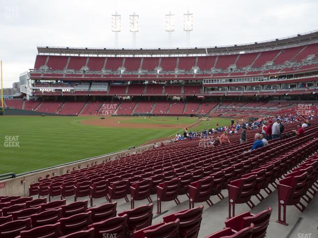 Great American Ball Park - Section 109 Seat View Great American Ball Park - Section 109 Seat View