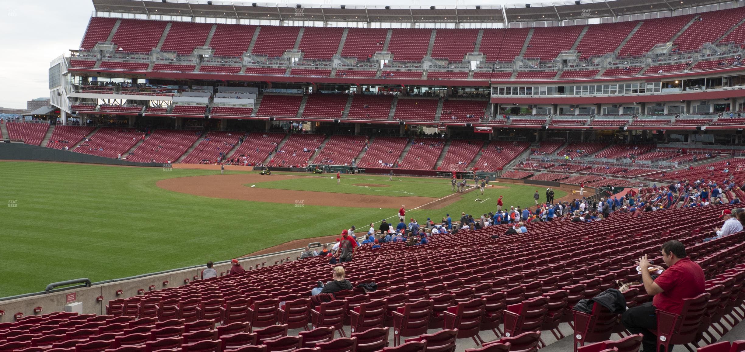 Great American Ball Park - Section 110 Seat View