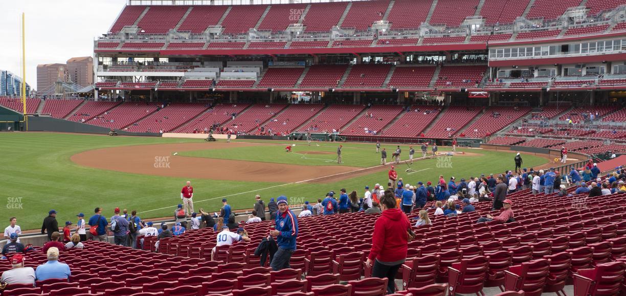 Great American Ball Park - Section 112 Seat View