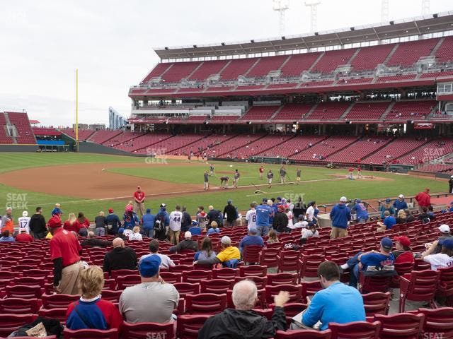 Great American Ball Park - Section 114 Seat View