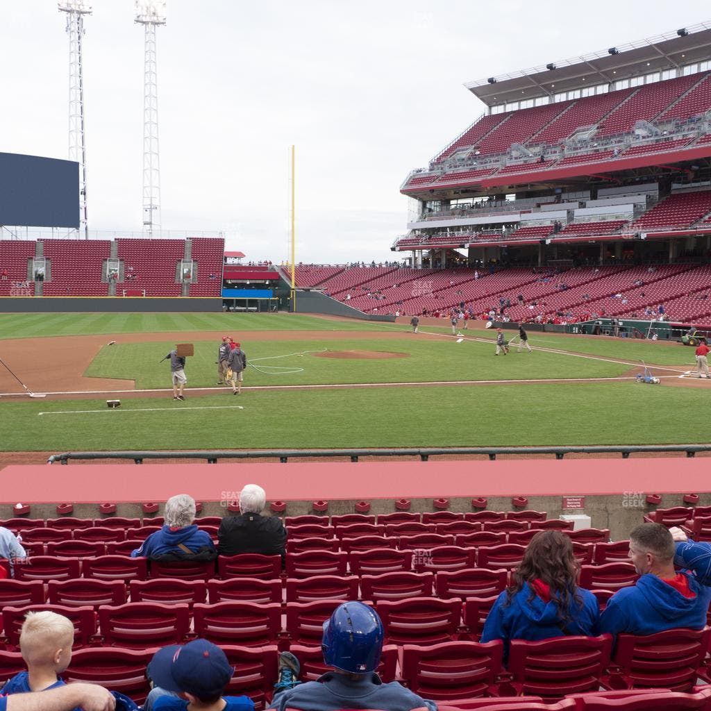 Great American Ball Park - Section 117 Seat View