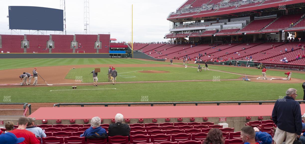 Great American Ball Park - Section 117 Seat View