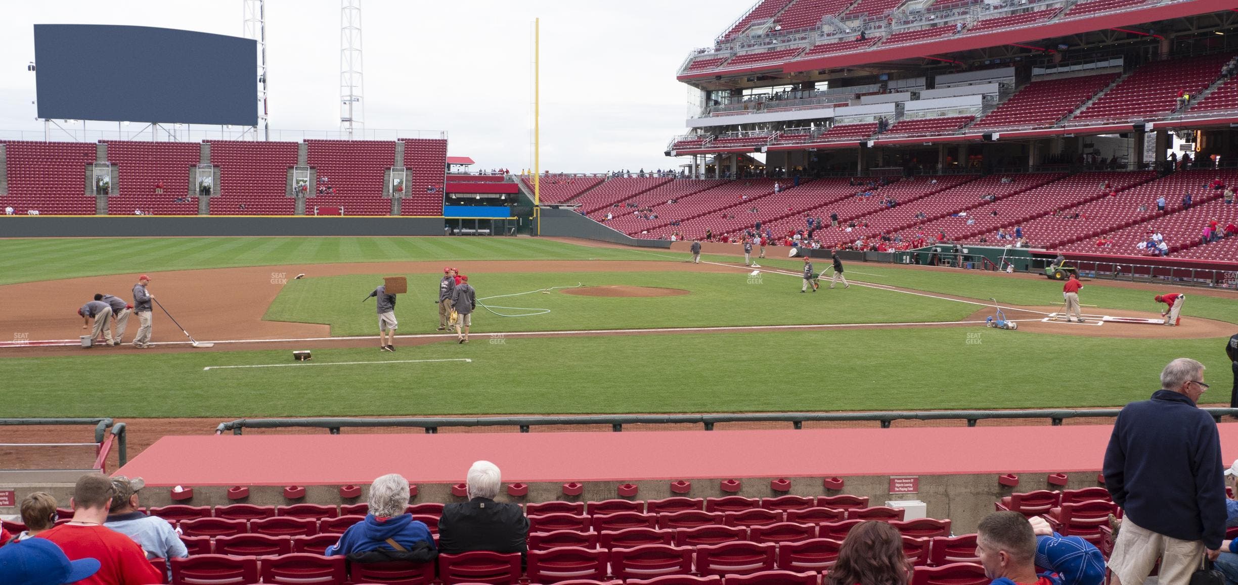 Great American Ball Park - Section 117 Seat View