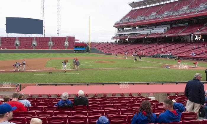 Great American Ball Park - Section 117 Seat View