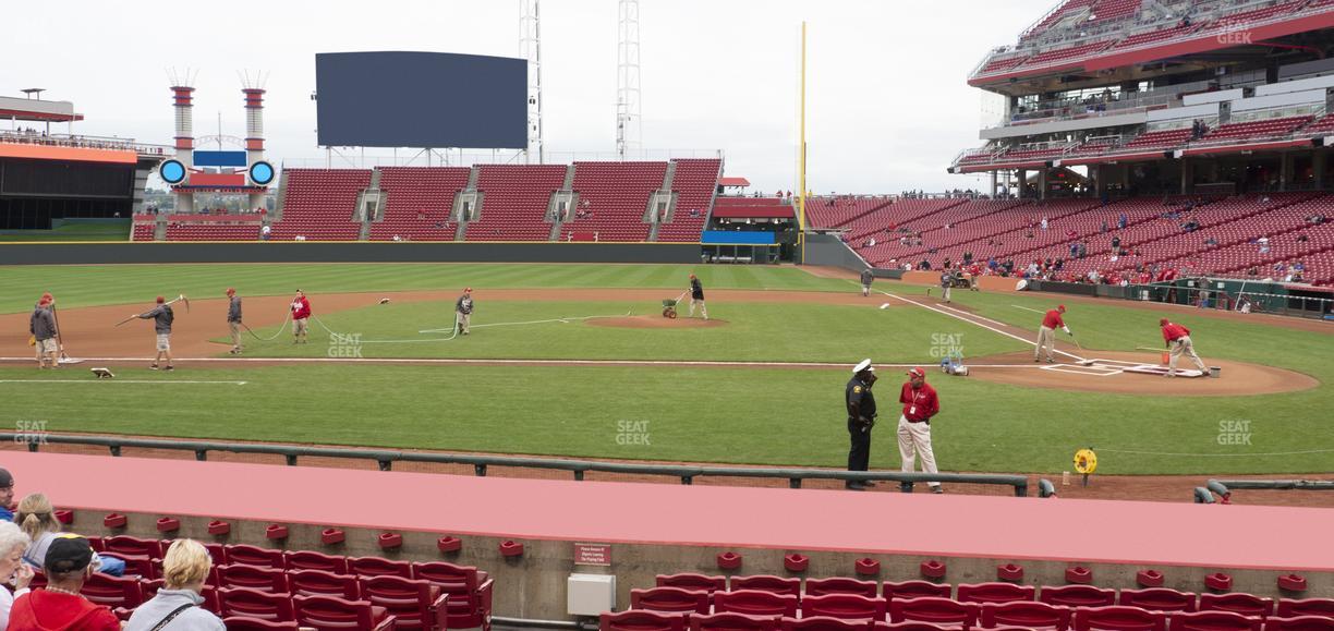 Great American Ball Park - Section 119 Seat View