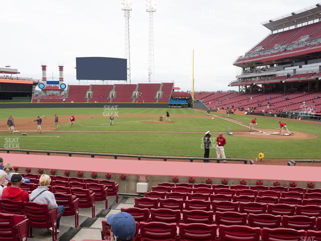 Great American Ball Park - Section 119 Seat View Great American Ball Park - Section 119 Seat View