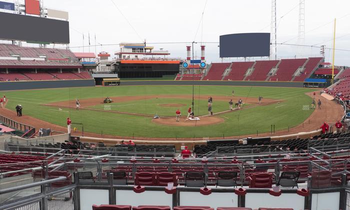 Great American Ball Park - Section 123 Seat View