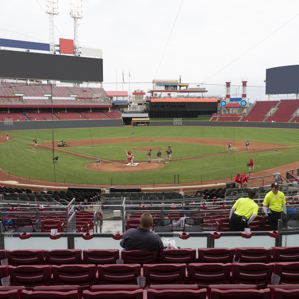 Great American Ball Park - Section 124 Seat View