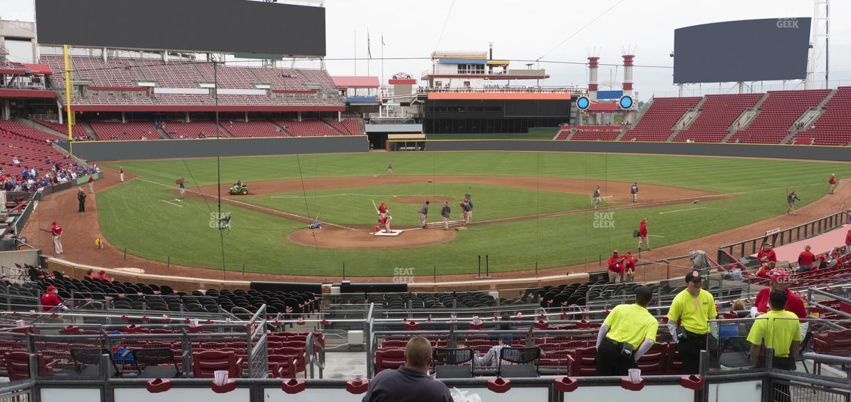 Great American Ball Park - Section 124 Seat View
