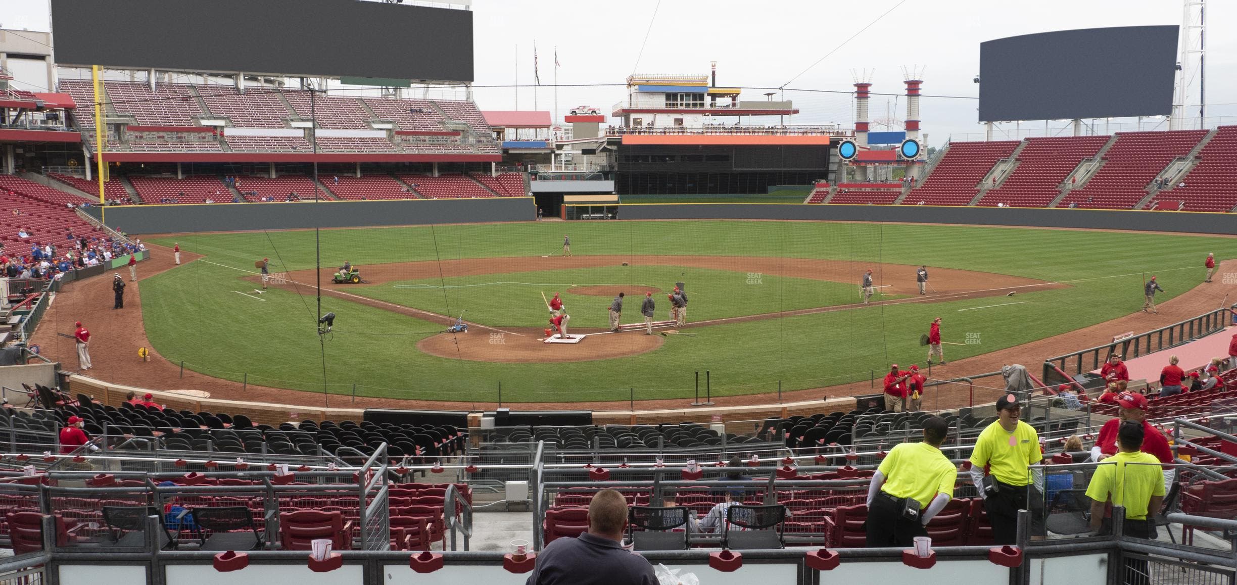 Great American Ball Park - Section 124 Seat View