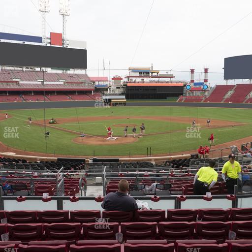 Great American Ball Park - Section 124 Seat View