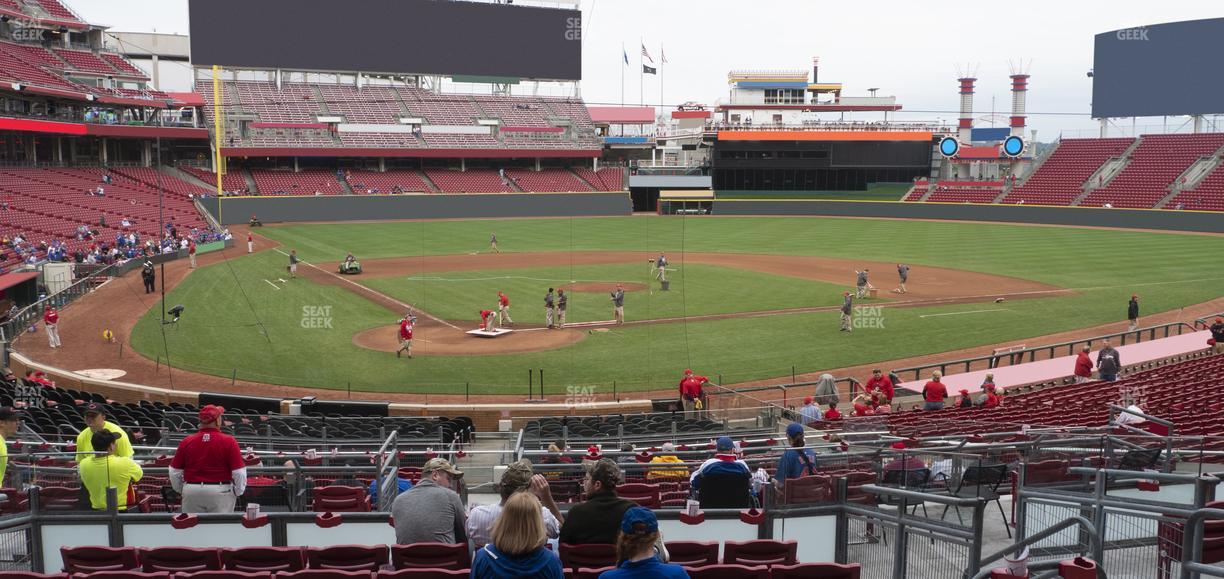 Great American Ball Park - Section 125 Seat View