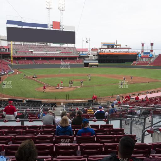 Great American Ball Park - Section 125 Seat View