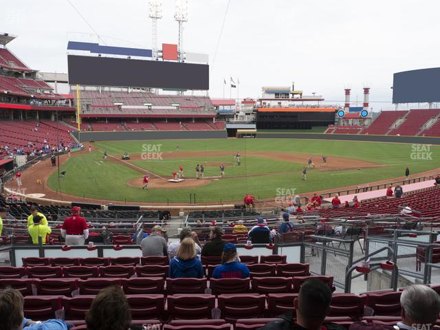 Great American Ball Park - Section 125 Seat View Great American Ball Park - Section 125 Seat View