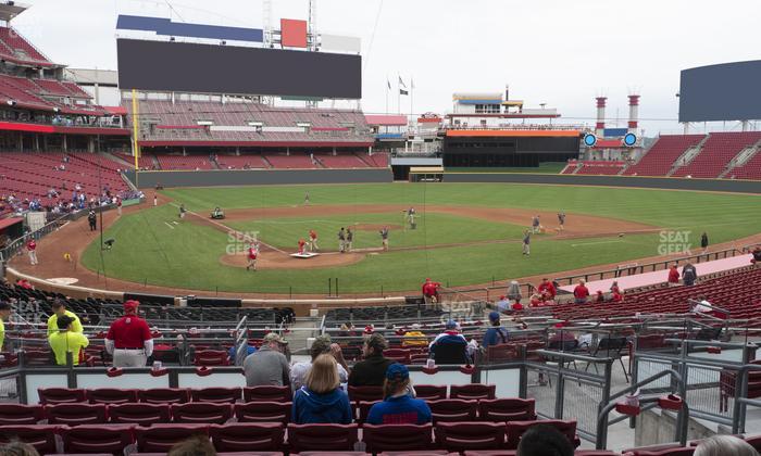 Great American Ball Park - Section 125 Seat View