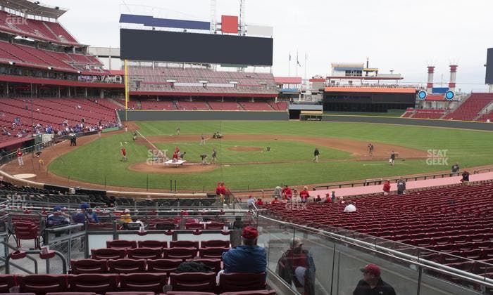 Great American Ball Park - Section 126 Seat View
