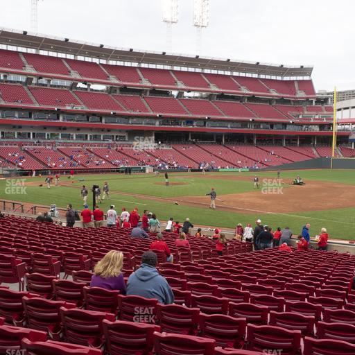 Great American Ball Park - Section 133 Seat View