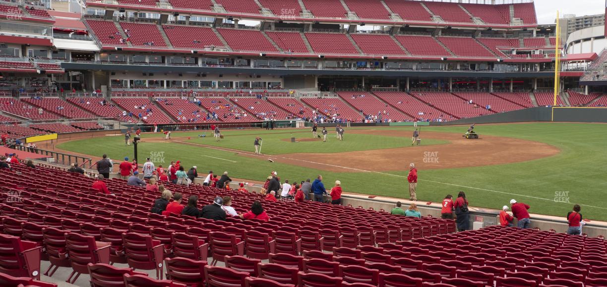 Great American Ball Park - Section 134 Seat View