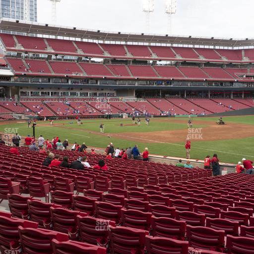 Great American Ball Park - Section 134 Seat View
