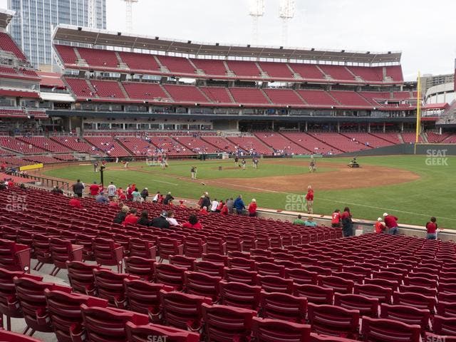 Great American Ball Park - Section 134 Seat View