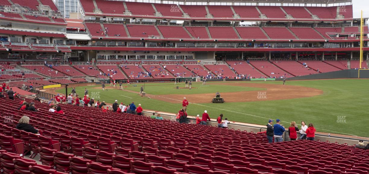 Great American Ball Park - Section 135 Seat View