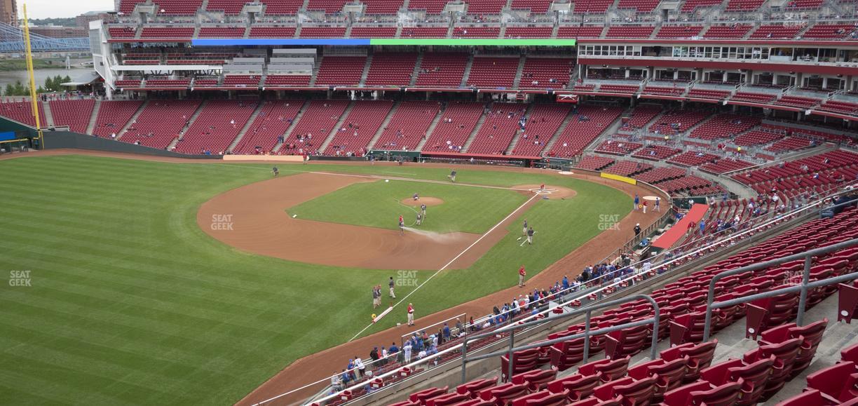 Great American Ball Park - Section 411 Seat View