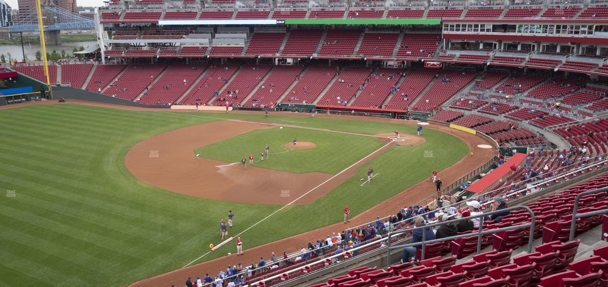 Great American Ball Park - Section 412 Seat View