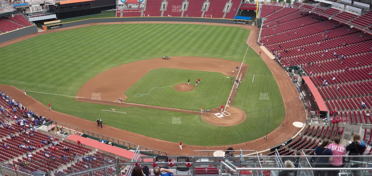 Great American Ball Park - Section 520 Seat View