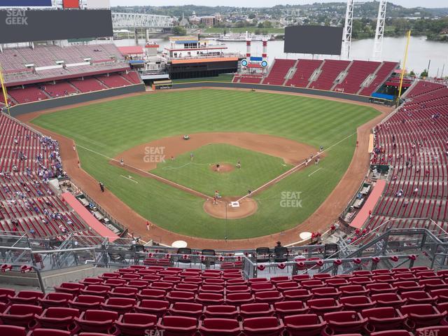 Great American Ball Park - Section 523 Seat View Great American Ball Park - Section 523 Seat View