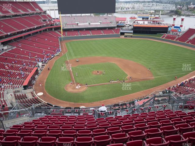 Great American Ball Park - Section 527 Seat View Great American Ball Park - Section 527 Seat View